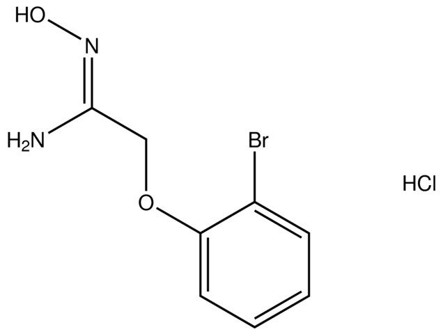 (1Z)-2-(2-bromophenoxy)-N'-hydroxyethanimidamide hydrochloride