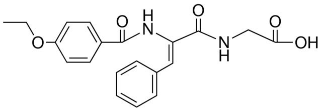 (2-(4-ETHOXY-BENZOYLAMINO)-3-PHENYL-ACRYLOYLAMINO)-ACETIC ACID