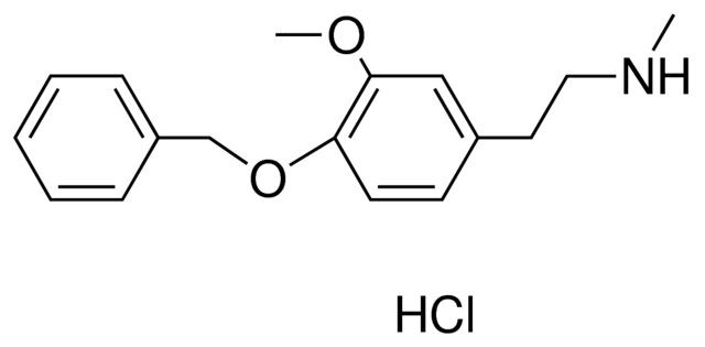 (2-(4-BENZYLOXY-3-METHOXY-PHENYL)-ETHYL)-METHYL-AMINE, HYDROCHLORIDE