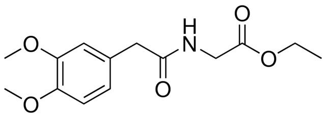 (2-(3,4-DIMETHOXY-PHENYL)-ACETYLAMINO)-ACETIC ACID ETHYL ESTER