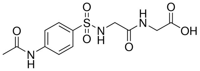 (2-(4-ACETYLAMINO-BENZENESULFONYLAMINO)-ACETYLAMINO)-ACETIC ACID