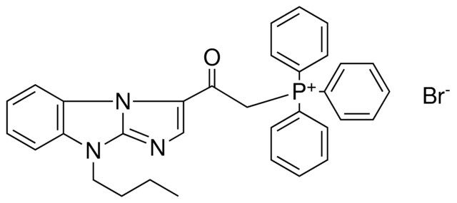 (2-(8-BU-8H-TRIAZA-CYCLOPENTA(A)INDEN-3-YL)-2-OXO-ET)-TRIPHENYL-PHOSPHONIUM, BR