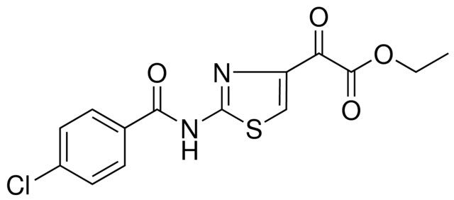 (2-(4-CHLORO-BENZOYLAMINO)-THIAZOL-4-YL)-OXO-ACETIC ACID ETHYL ESTER