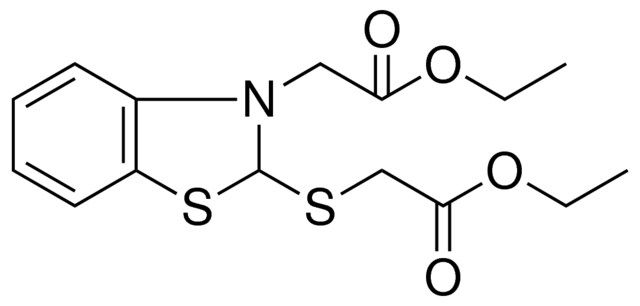 (2-ETHOXYCARBONYLMETHYLSULFANYL-BENZOTHIAZOL-3-YL)-ACETIC ACID ETHYL ESTER