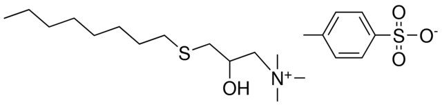 (2-HYDROXY-3-(OCTYLTHIO))TRIMETHYLAMMONIUM TOSYLATE