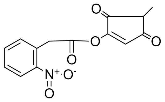 (2-NITRO-PHENYL)-ACETIC ACID 4-METHYL-3,5-DIOXO-CYCLOPENT-1-ENYL ESTER