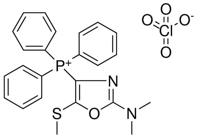 (2-DIMETHYLAMINO-5-METHYLSULFANYL-OXAZOL-4-YL)TRIPHENYL-PHOSPHONIUM, PERCHLORATE