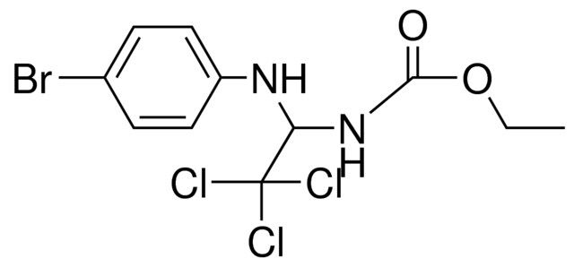 (1-(4-BROMO-PHENYLAMINO)-2,2,2-TRICHLORO-ETHYL)-CARBAMIC ACID ETHYL ESTER