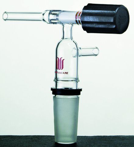 Synthware<sup>TM</sup> Chromatography flow control adapter with Rodaviss joint