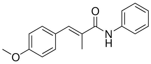 3-(4-METHOXYPHENYL)-2-METHYL-N-PHENYLACRYLAMIDE