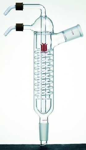 Synthware<sup>TM</sup> Friedrichs condenser with removable hose connections