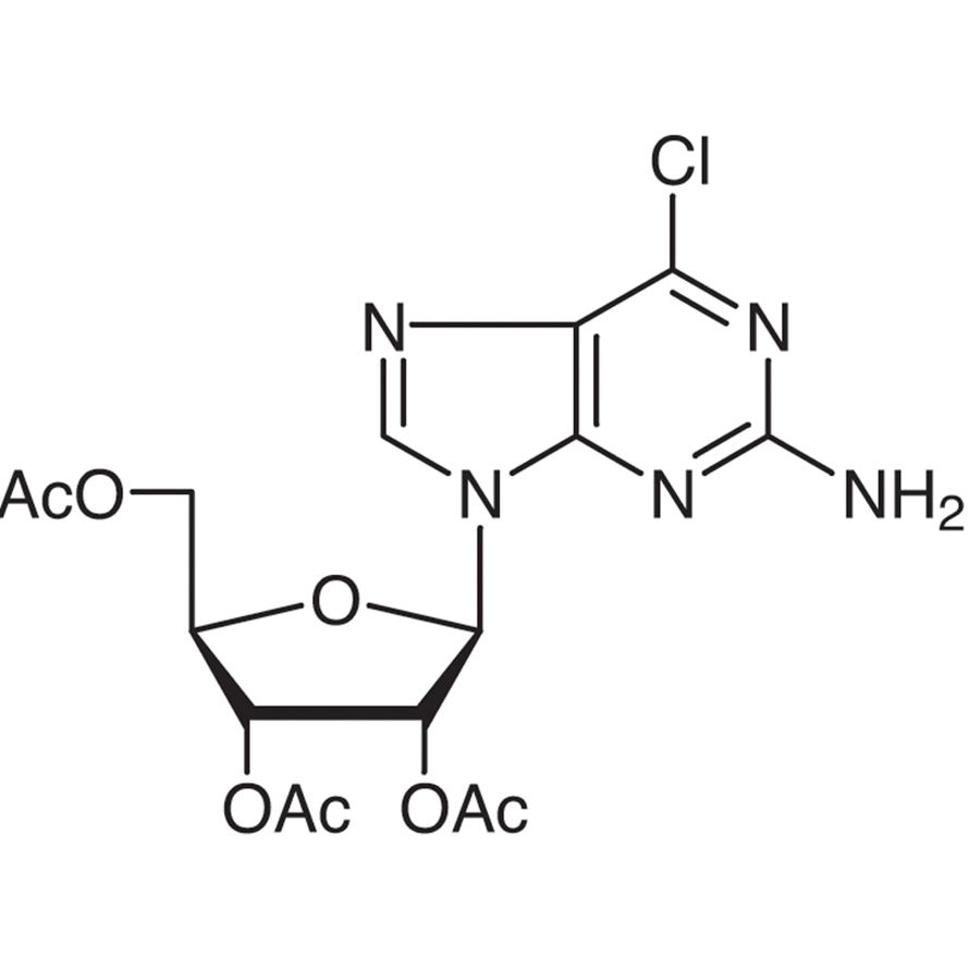 2',3',5'-Tri-O-acetyl-2-amino-6-chloropurine Riboside