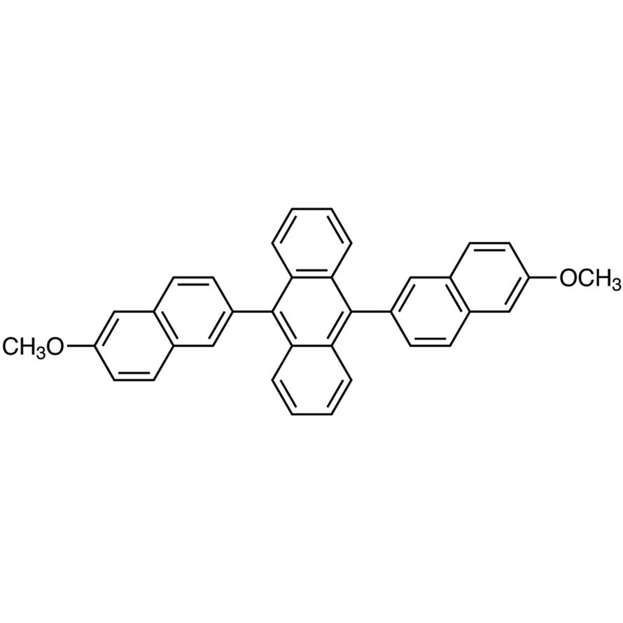 9,10-Bis(6-methoxy-2-naphthyl)anthracene