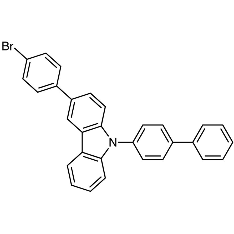 9-(4-Biphenylyl)-3-(4-bromophenyl)carbazole