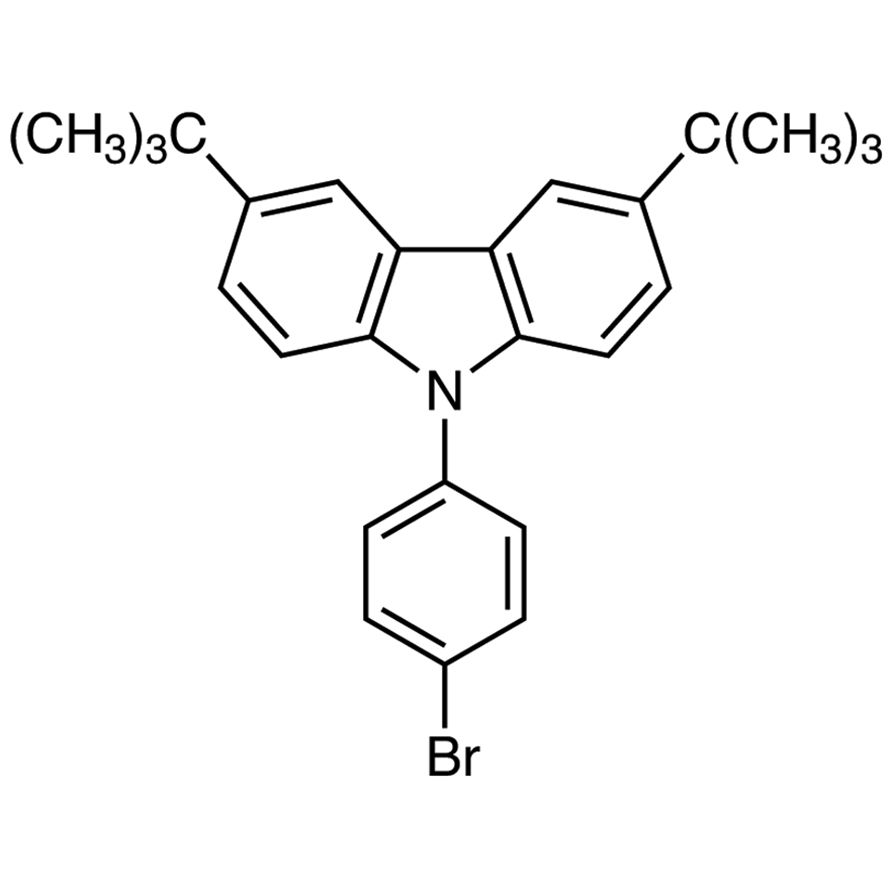 9-(4-Bromophenyl)-3,6-di-tert-butylcarbazole