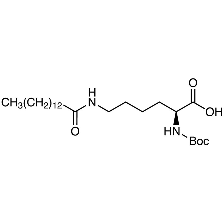 N<sup>α</sup>-tert-Butoxycarbonyl-N<sup>ε</sup>-tetradecanoyl-L-lysine