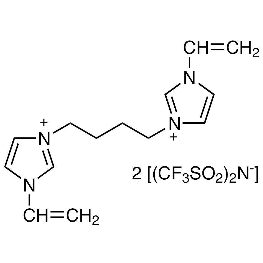 3,3'-(Butane-1,4-diyl)bis(1-vinyl-3-imidazolium) Bis(trifluoromethanesulfonyl)imide