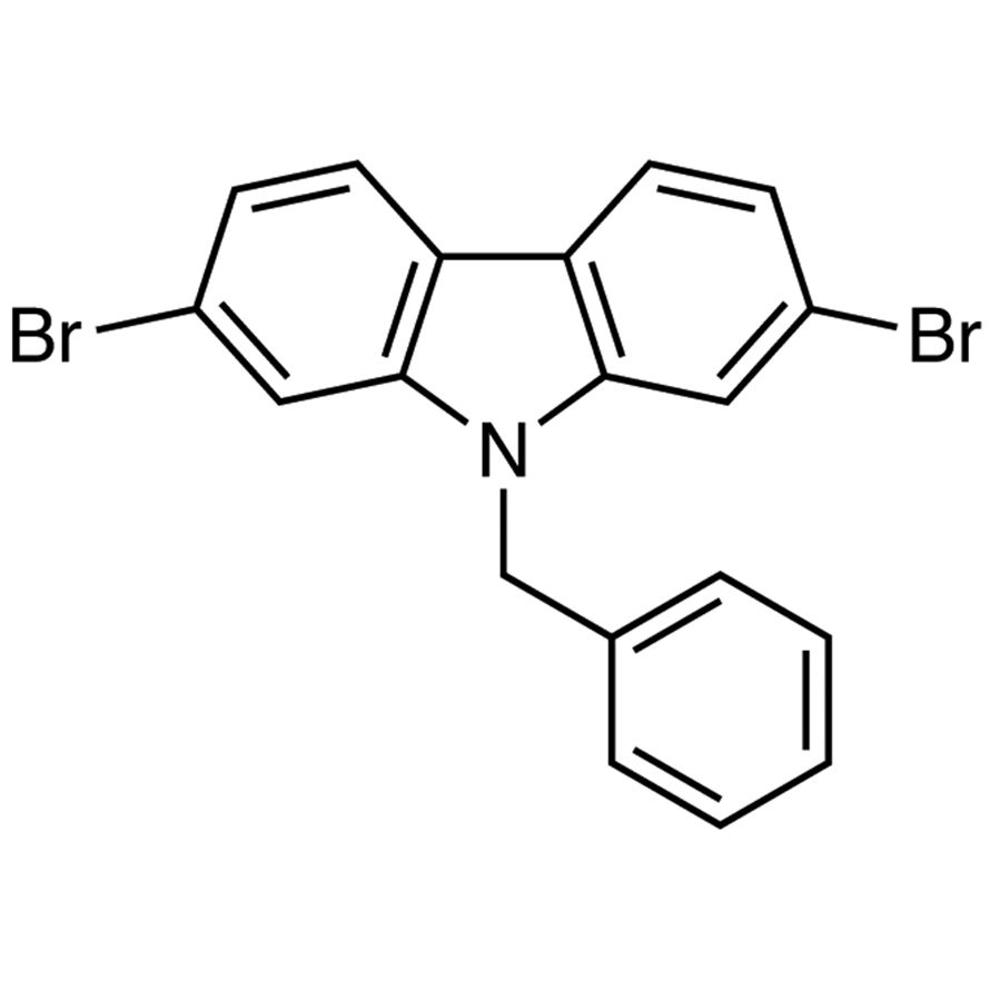 9-Benzyl-2,7-dibromo-9H-carbazole