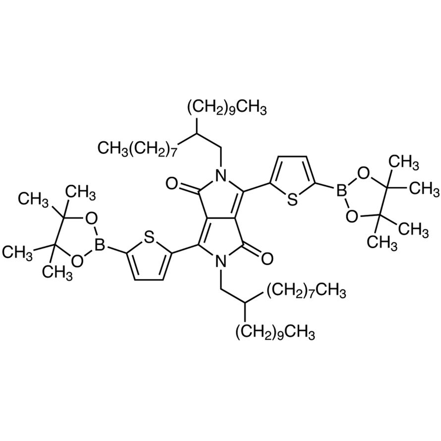 2,5-Bis(2-octyldodecyl)-3,6-bis[5-(4,4,5,5-tetramethyl-1,3,2-dioxaborolan-2-yl)thiophen-2-yl]pyrrolo[3,4-c]pyrrole-1,4(2H,5H)-dione