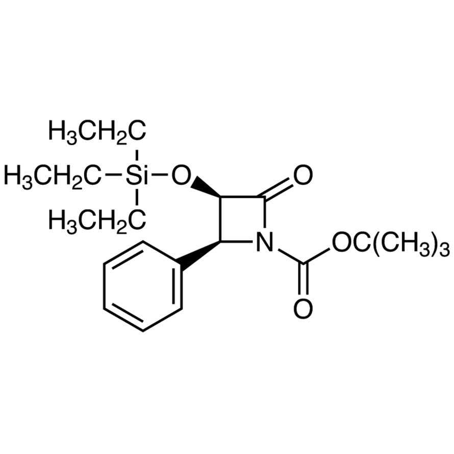 tert-Butyl (3R,4S)-2-Oxo-4-phenyl-3-[(triethylsilyl)oxy]azetidine-1-carboxylate