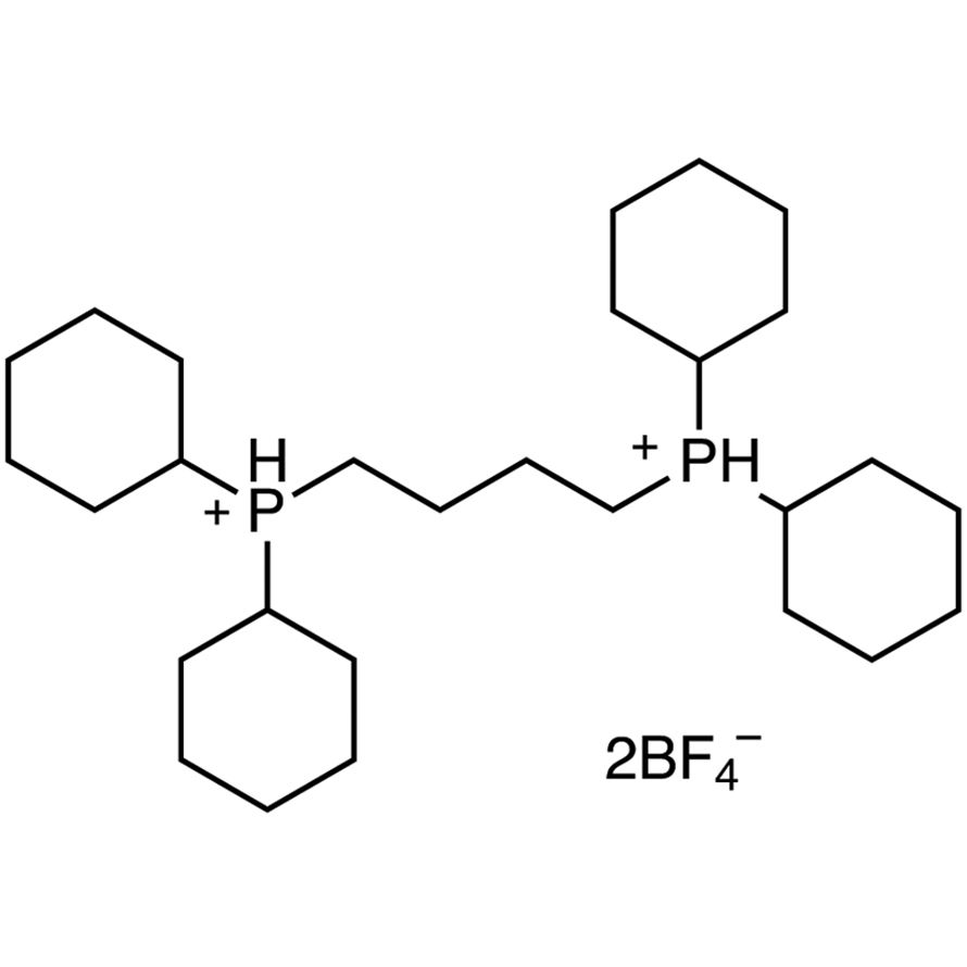 1,4-Bis(dicyclohexylphosphonium)butane Bis(tetrafluoroborate)