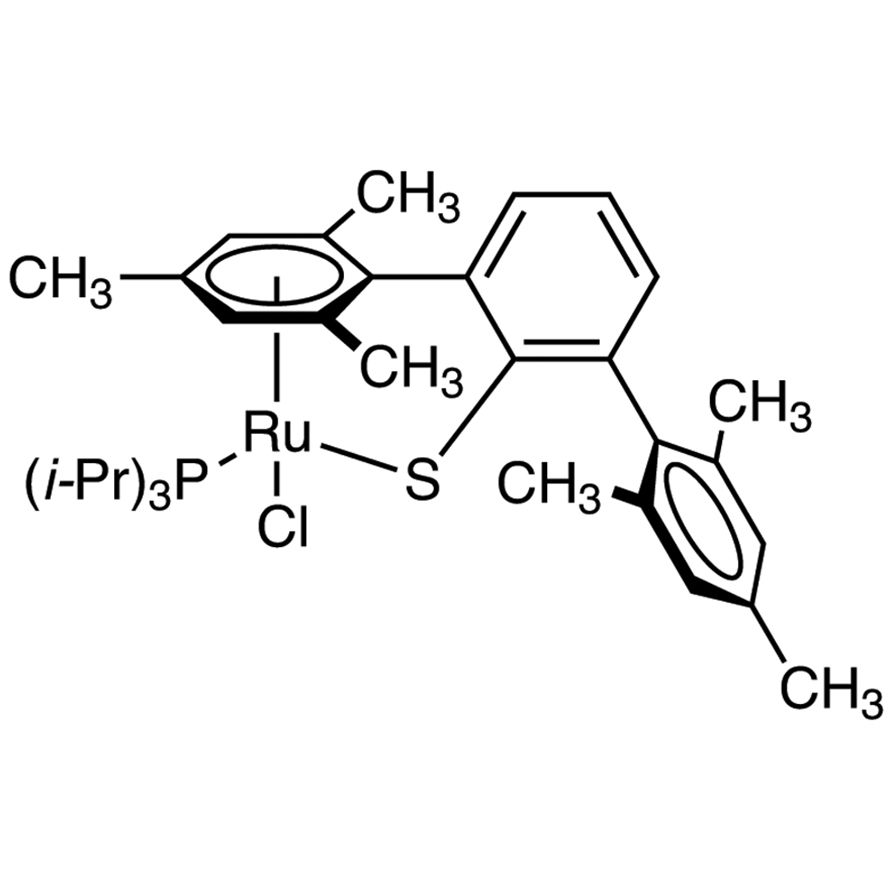 Chloro[(1,2,3,4,5,6-η)-2,2'',4,4'',6,6''-hexamethyl[1,1':3',1''-terphenyl]-2'-thiolato-κS][triisopropylphosphine-κP]ruthenium(II)