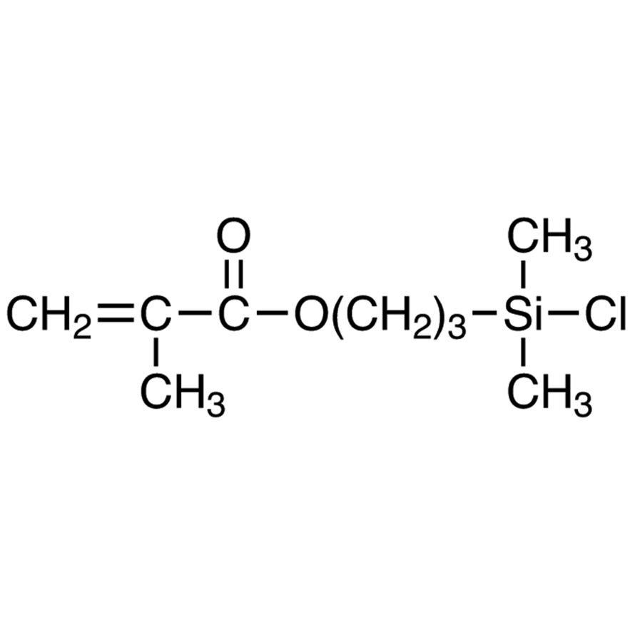 3-(Chlorodimethylsilyl)propyl Methacrylate (stabilized with BHT)