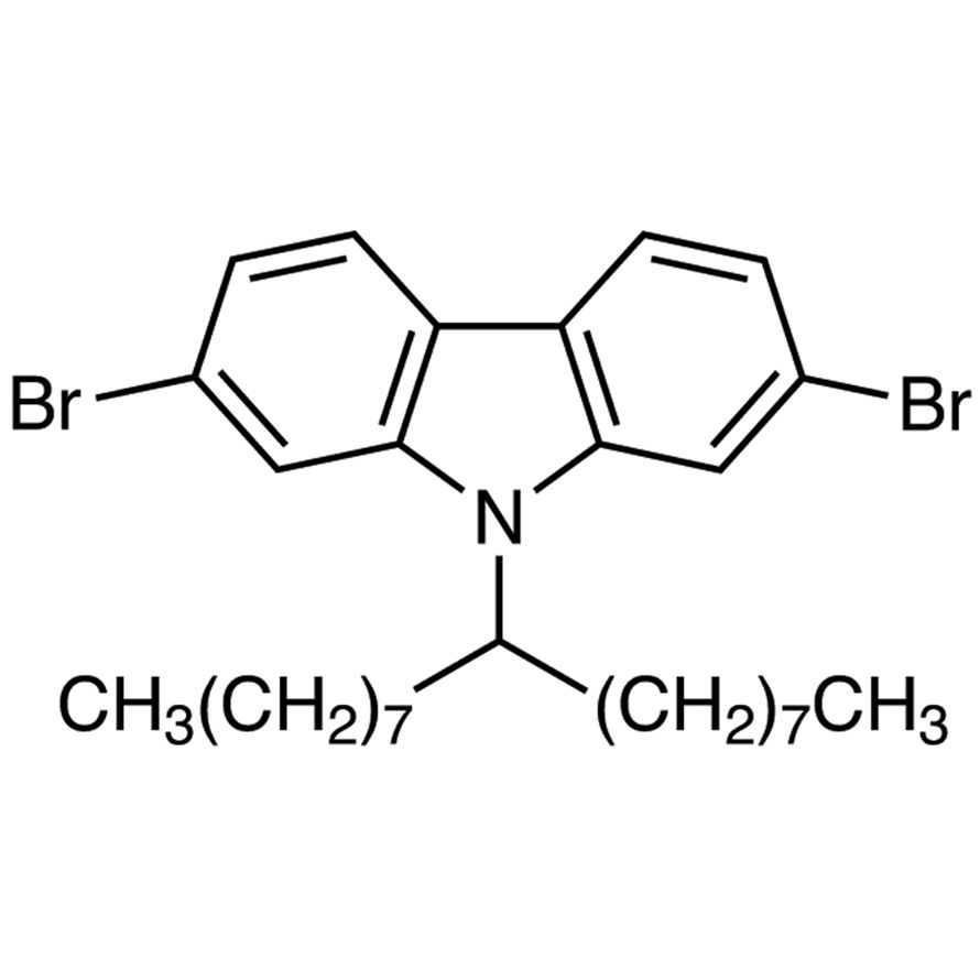 2,7-Dibromo-9-(9-heptadecyl)carbazole