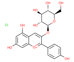 Pelargonidin 3-glucoside chloride