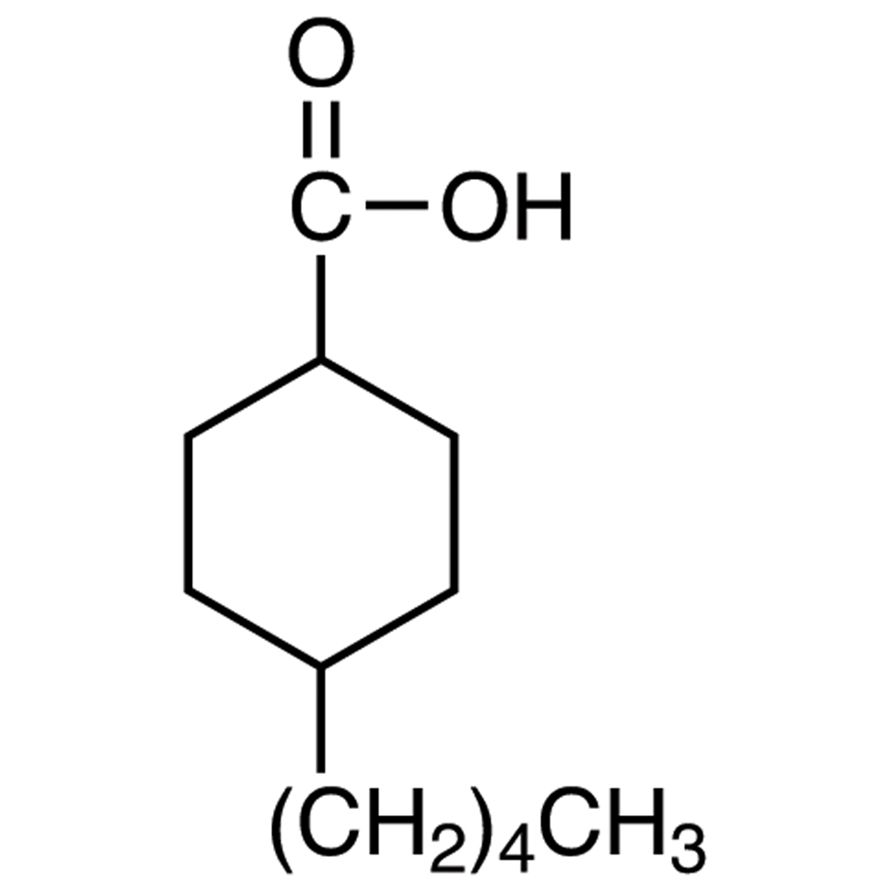 4-Pentylcyclohexanecarboxylic Acid (cis- and trans- mixture)