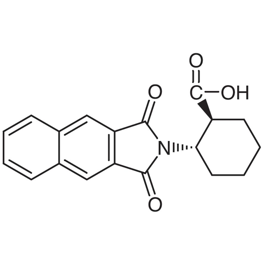 (1S,2S)-2-(Naphthalene-2,3-dicarboximido)cyclohexanecarboxylic Acid