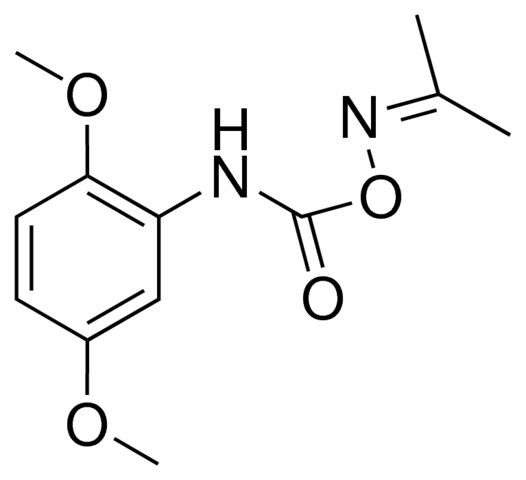 O-(N-(2,5-DIMETHOXYPHENYL)CARBAMOYL)ACETONE OXIME