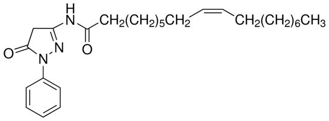 OCTADECANOIC ACID (5-OXO-1-PHENYL-4,5-DIHYDRO-1H-PYRAZOL-3-YL)-AMIDE