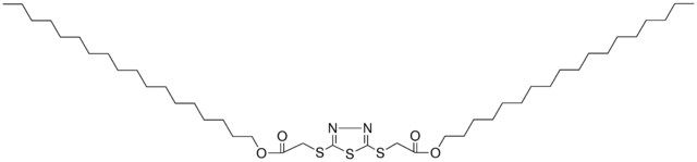 OCTADECYL [(5-{[2-(OCTADECYLOXY)-2-OXOETHYL]SULFANYL}-1,3,4-THIADIAZOL-2-YL)SULFANYL]ACETATE