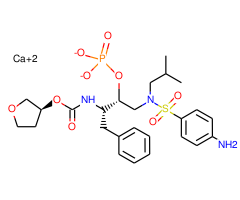 Fosamprenavir calcium