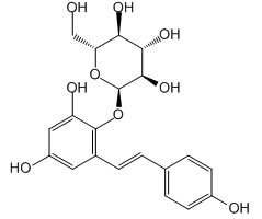 2,3,5,4-tetrahydroxystilbene-2-O--D-glucoside