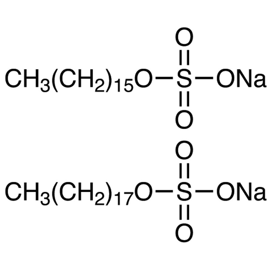 Sodium Hexadecyl Sulfate (contains ca. 40% Sodium Stearyl Sulfate)