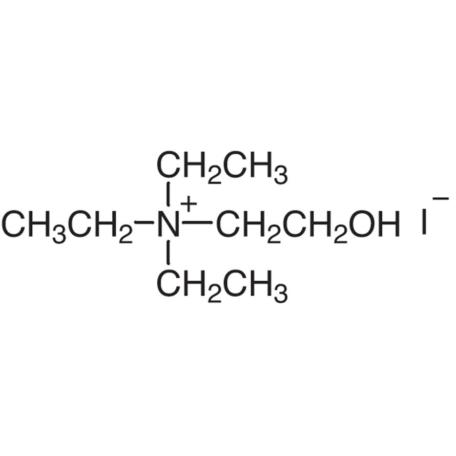 (2-Hydroxyethyl)triethylammonium Iodide