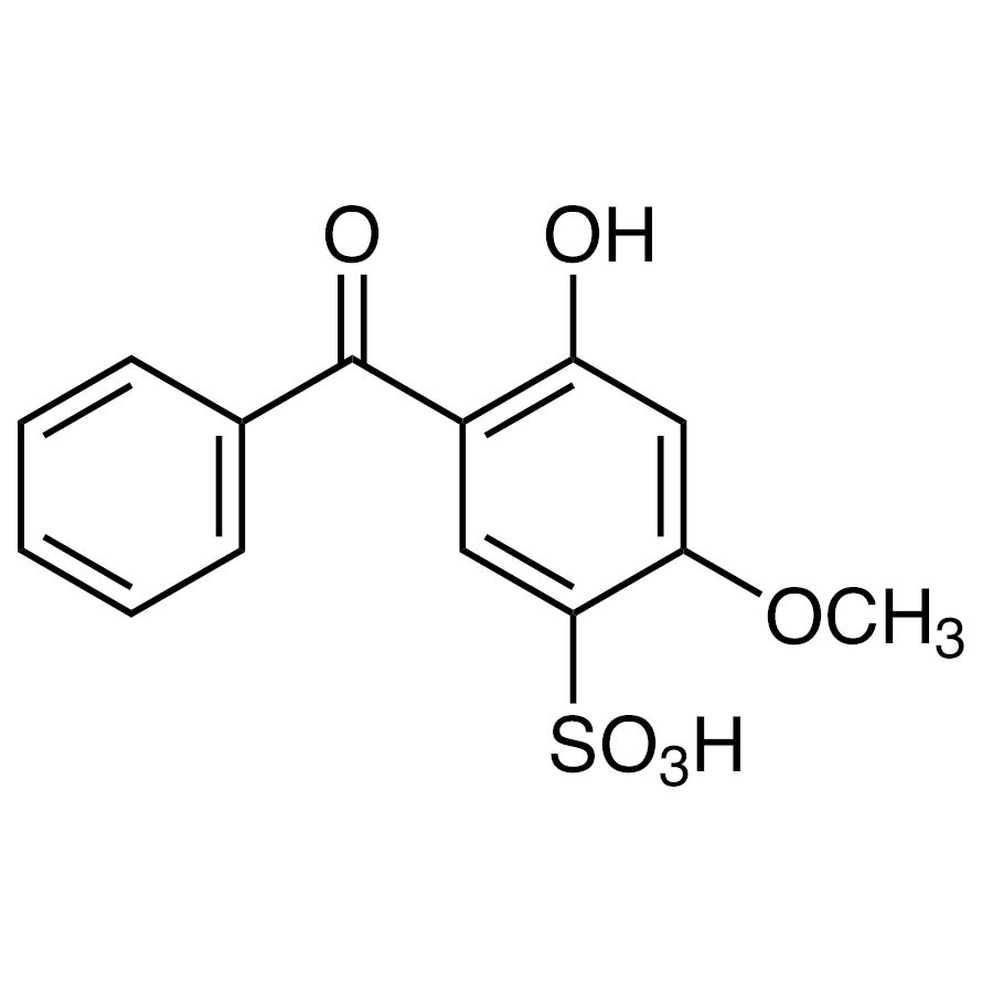 2-Hydroxy-4-methoxybenzophenone-5-sulfonic Acid (contains 5-10% Isopropyl Alcohol)