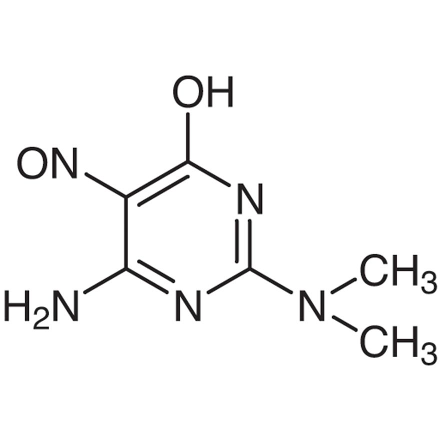 4-Amino-2-dimethylamino-6-hydroxy-5-nitrosopyrimidine [for Determination of Co(III), Fe(II)]