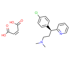 S-Chlorpheniramine maleate salt