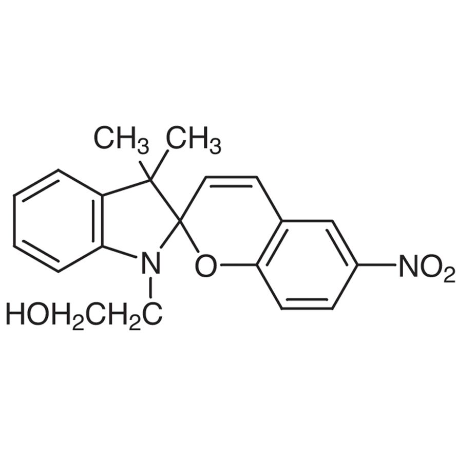 1-(2-Hydroxyethyl)-3,3-dimethylindolino-6'-nitrobenzopyrylospiran