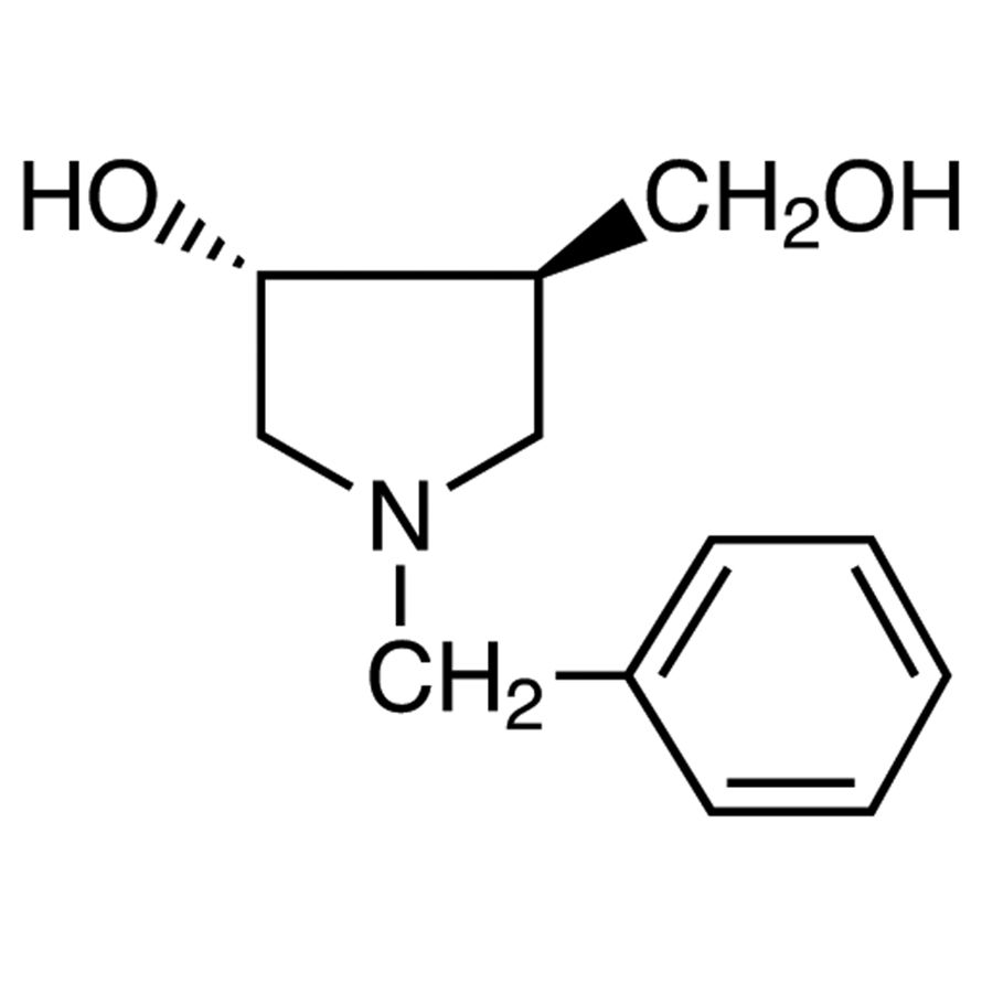 (3R,4R)-1-Benzyl-4-hydroxy-3-pyrrolidinemethanol