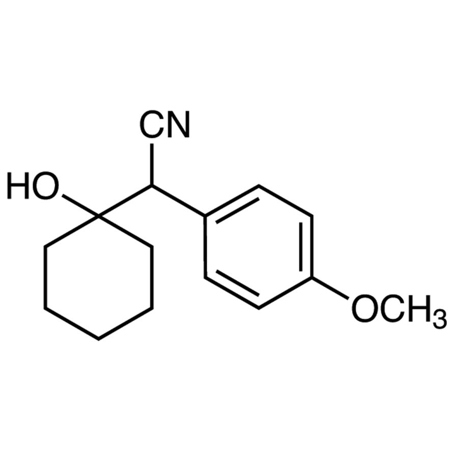 (1-Hydroxycyclohexyl)(4-methoxyphenyl)acetonitrile