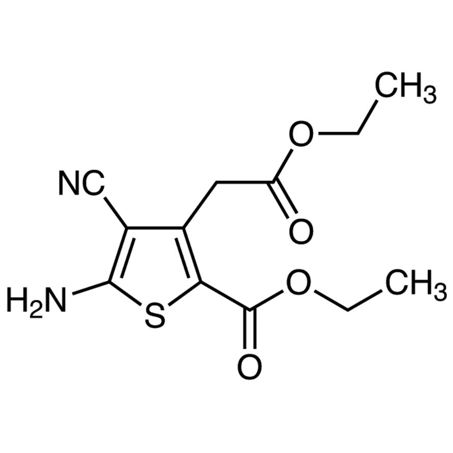 Ethyl 5-Amino-4-cyano-3-(2-ethoxycarbonylmethyl)thiophene-2-carboxylate