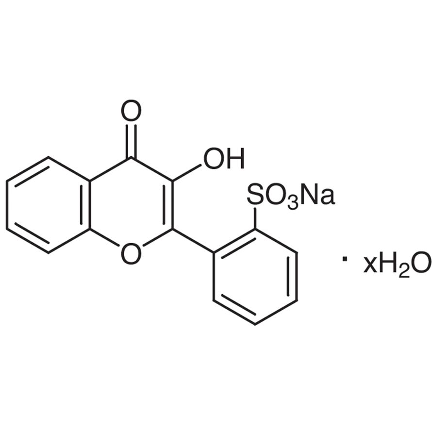 Sodium Flavonol-2'-sulfonate Hydrate [for Determination of Sn, Zr]