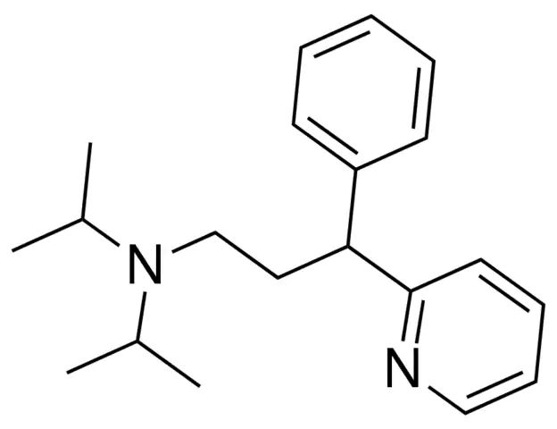 N,N-diisopropyl-3-phenyl-3-(2-pyridinyl)-1-propanamine