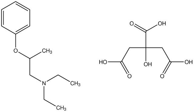 N,N-diethyl-2-phenoxy-1-propanamine 2-hydroxy-1,2,3-propanetricarboxylate