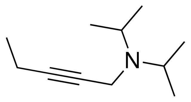 N,N-diisopropyl-2-pentyn-1-amine