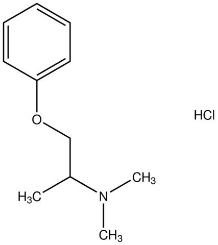 N,N-dimethyl-1-phenoxy-2-propanamine hydrochloride